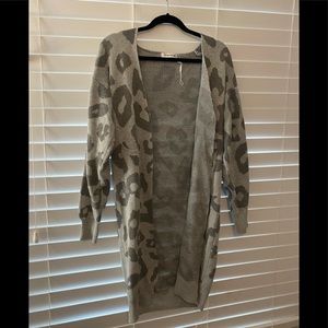 Leopard cardigan
